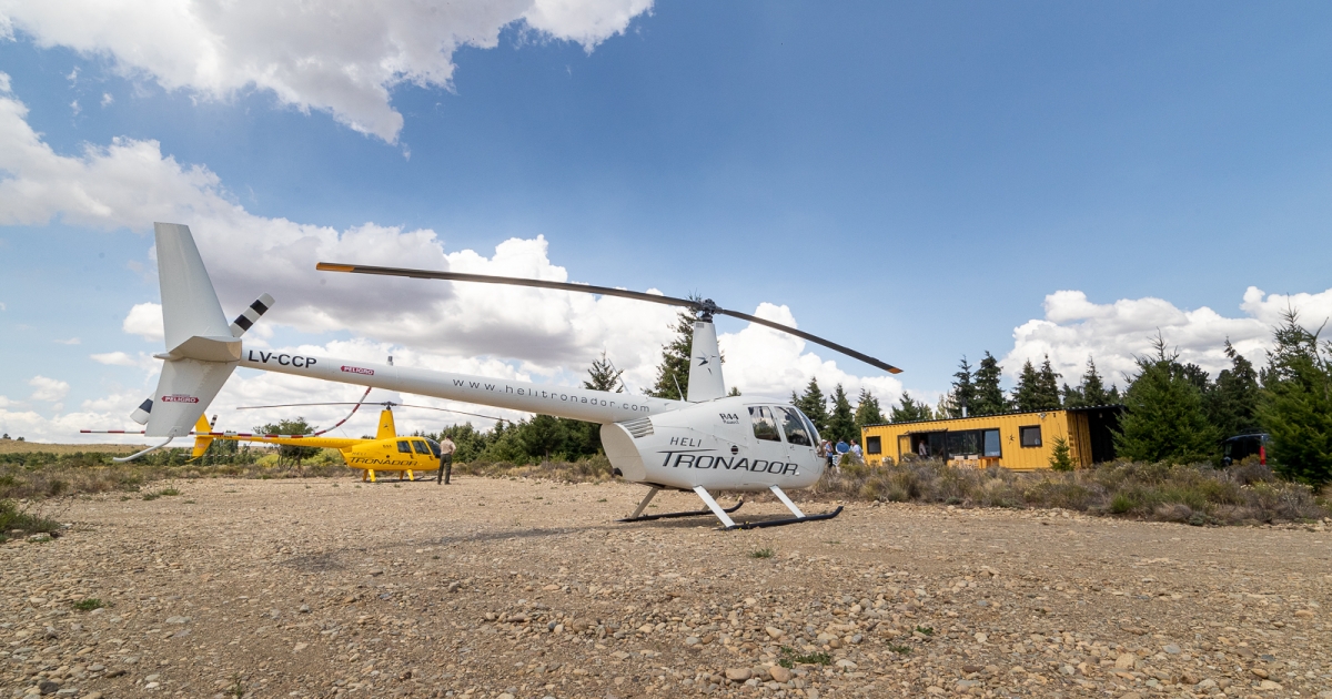 Inauguration Helitronador Aerodromo Base LNH